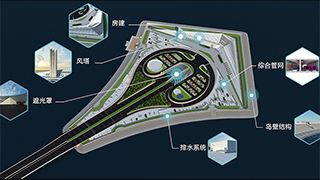 工程水下施工动画